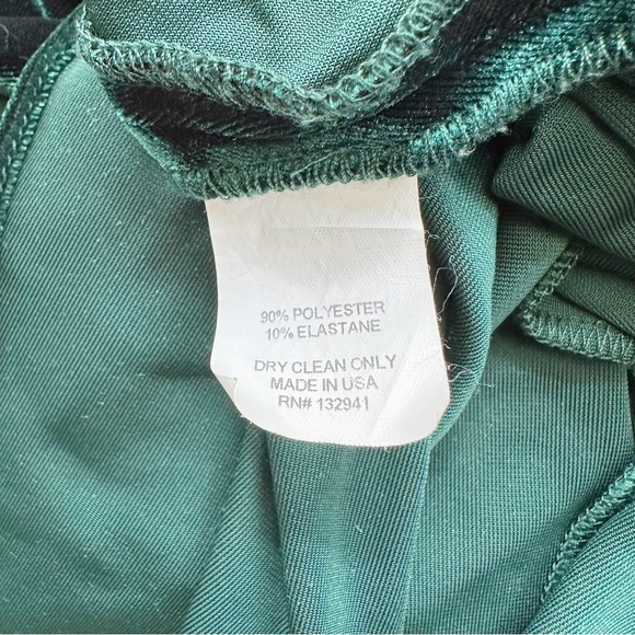 Amanda Uprichard Green Velvet Ansonia Dress - Picture 9 of 9